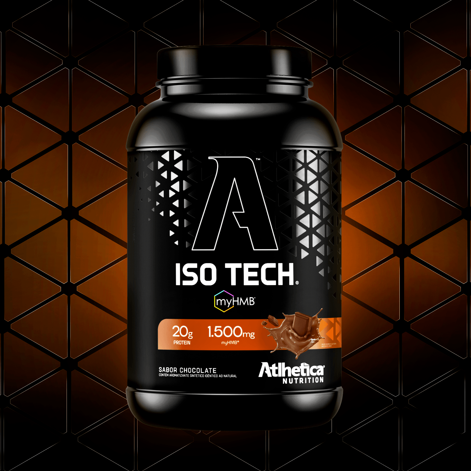 Whey ISO Tech (WPI+WPH) com myHMB 900g - Chocolate