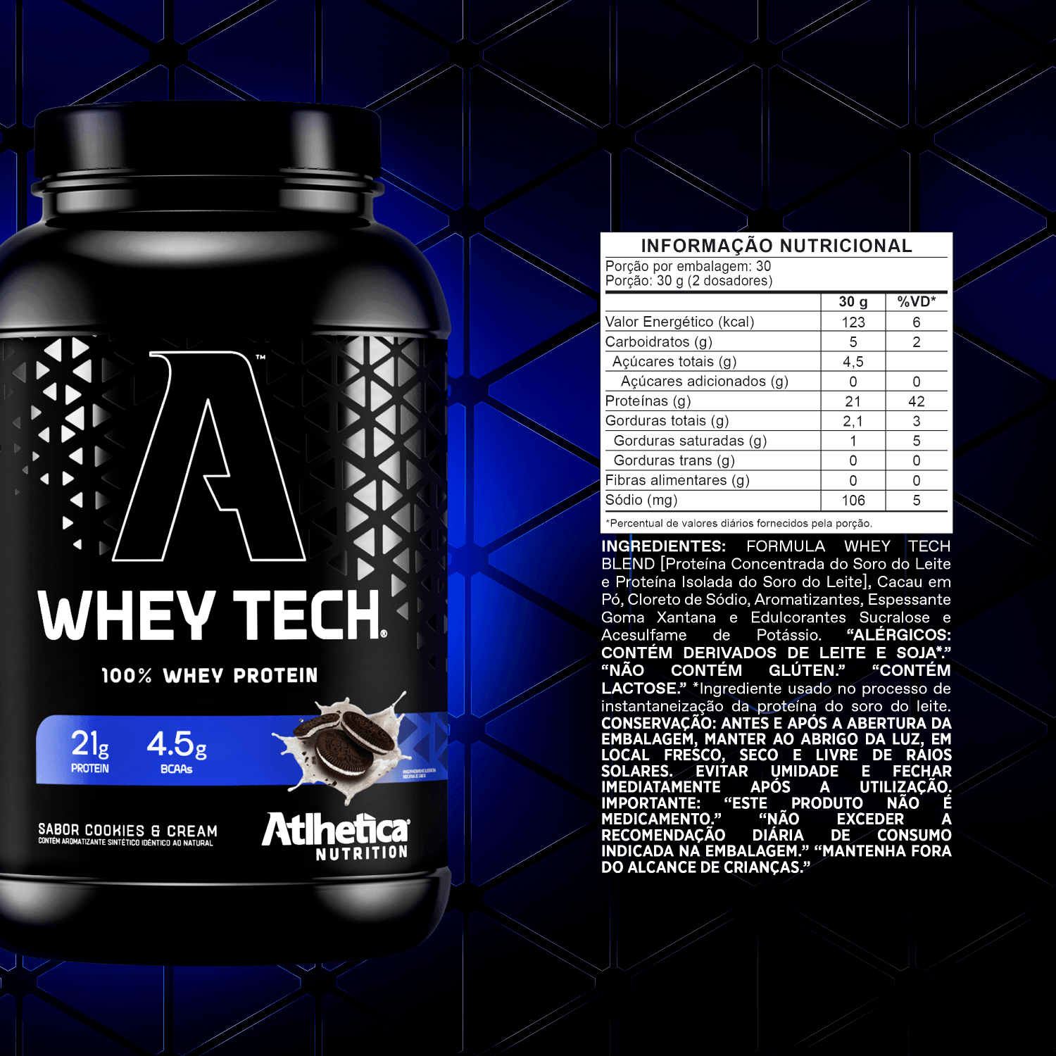 Whey Tech Cookies and Cream