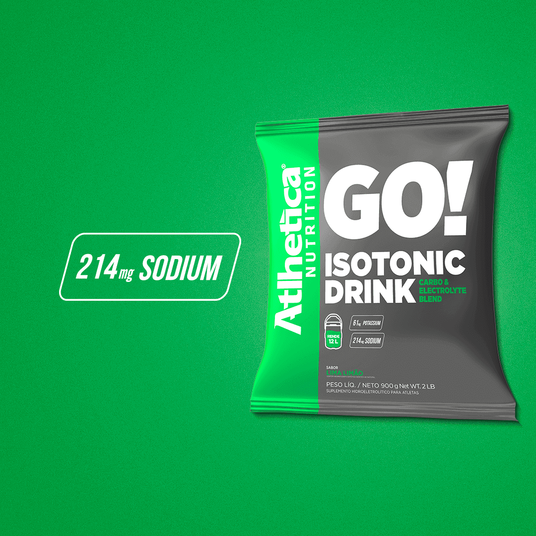 Isotônico Go! Isotonic Drink 900g - Lima Limão