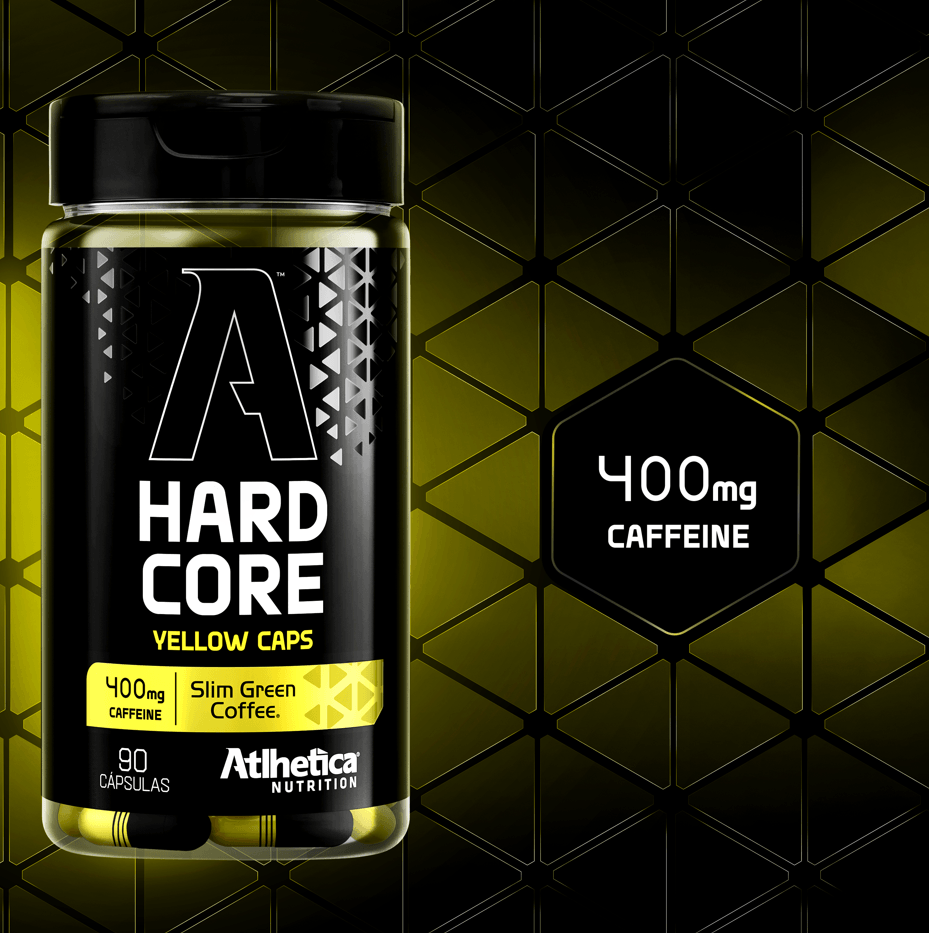 Cafeína HARDCOREYELLOW® - 90 Cápsulas