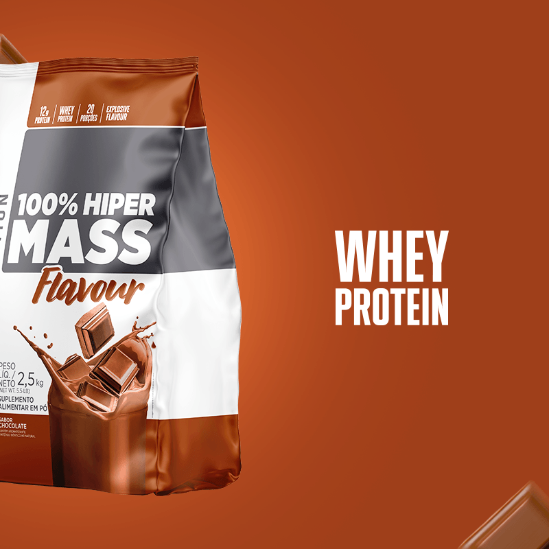100% Hiper Mass Flavour 2,5kg Chocolate