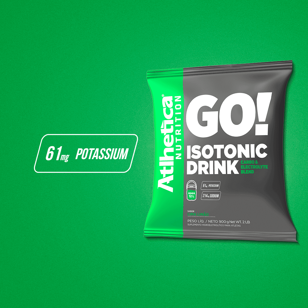 Isotônico Go! Isotonic Drink 900g - Lima Limão