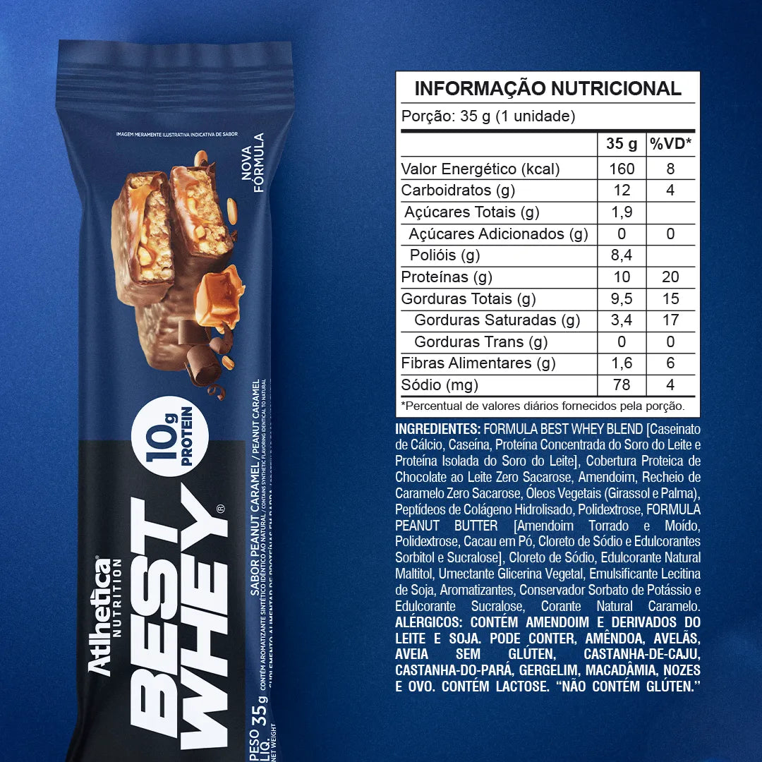 Best Whey Bar Penaut Caramel
