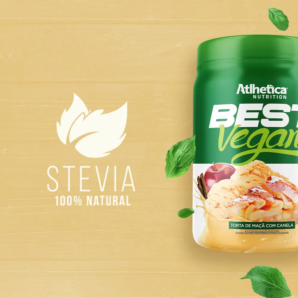 Whey Best Vegan Protein 500g - Torta de Maçã com Canela