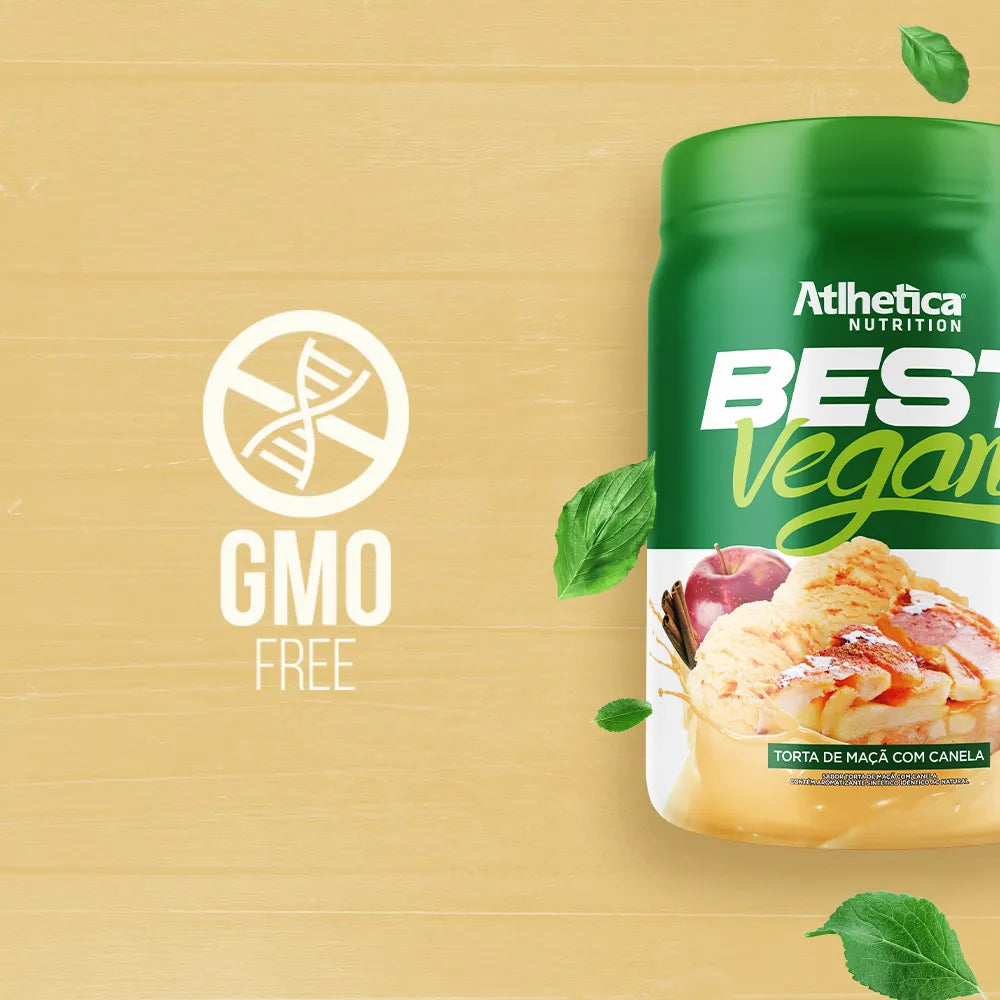 Whey Best Vegan Protein 500g - Torta de Maçã com Canela