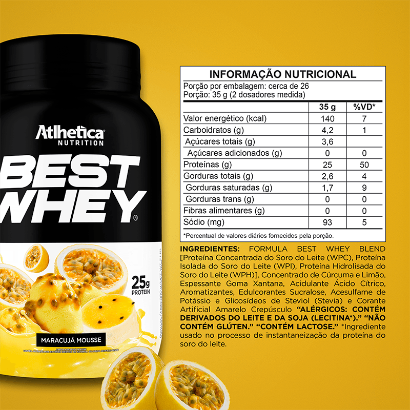 Best Whey Protein - Maracujá Mousse