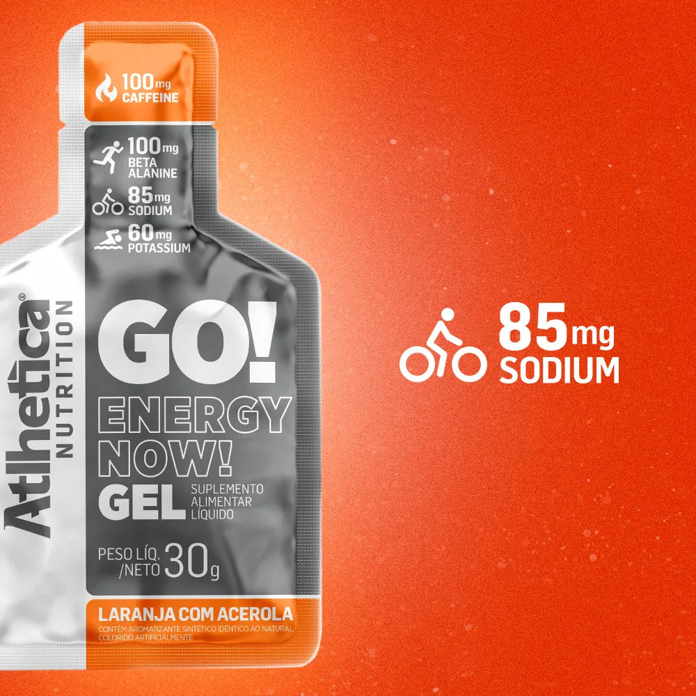 Go! Energy Now Gel Laranja com Acerola