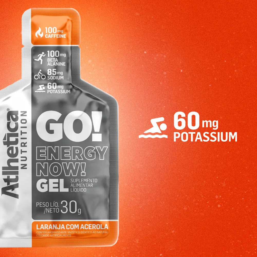 Go! Energy Now Gel Laranja com Acerola