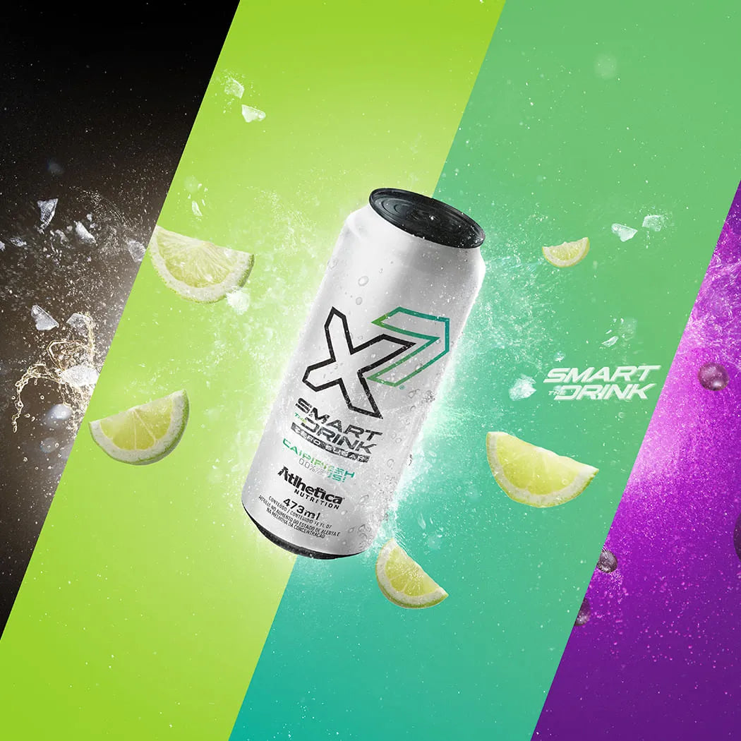 Energético X7 Smart The Drink 473ml - Caipirinha