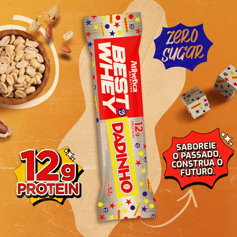 Best Whey Bar 12g Protein Dadinho
