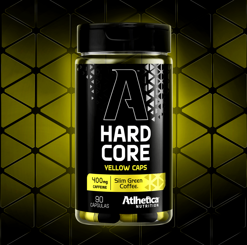 Cafeína HARDCOREYELLOW® - 90 Cápsulas