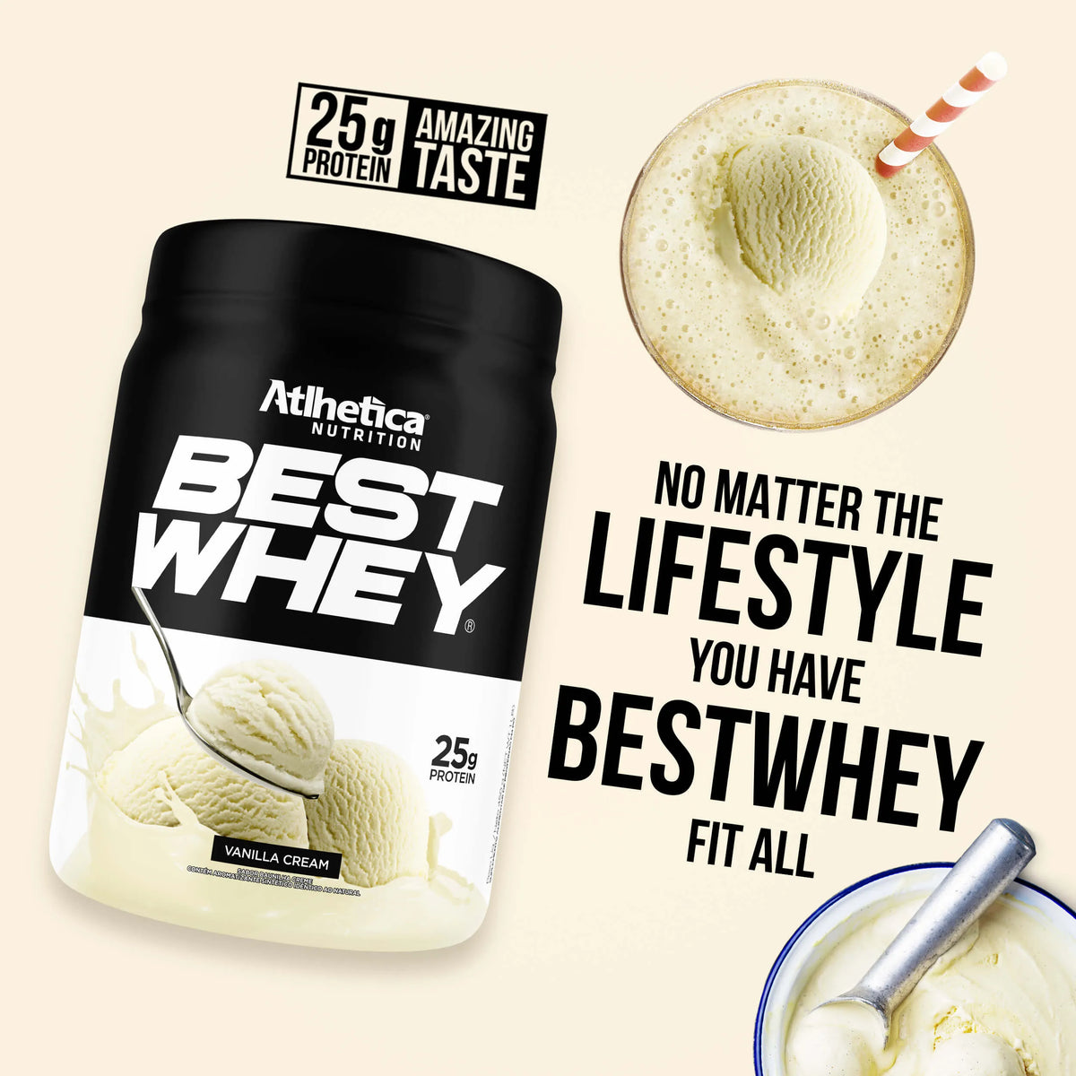 Best Whey Protein Vanilla Cream