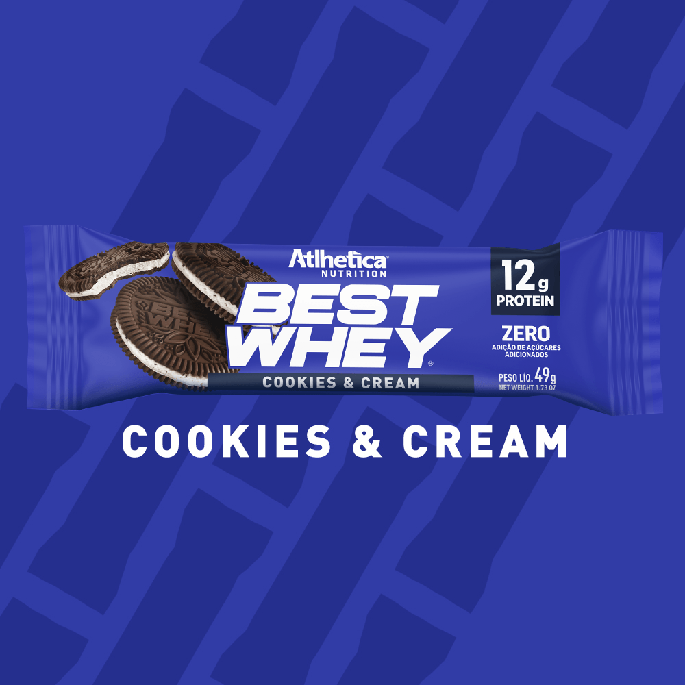 Best Whey Bar 12g Cookies & Cream