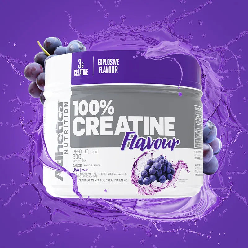 100% Creatine Flavour 300g - Uva