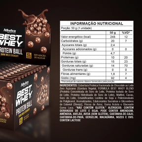 Best Whey Protein Ball Dark Milk Crunchy