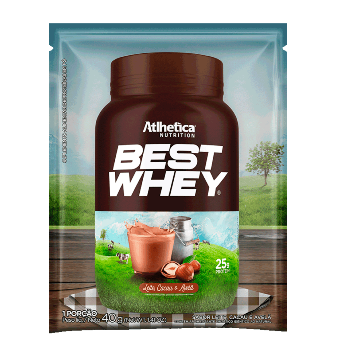 Best Whey Protein - Leite, Cacau & Avelã
