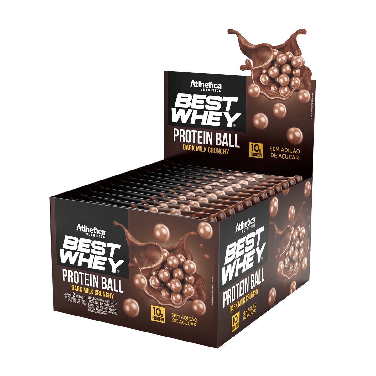Best Whey Protein Ball Dark Milk Crunchy