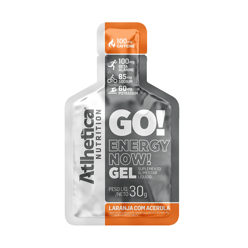 Go! Energy Now Gel Laranja com Acerola