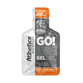 Go! Energy Now Gel Laranja com Acerola