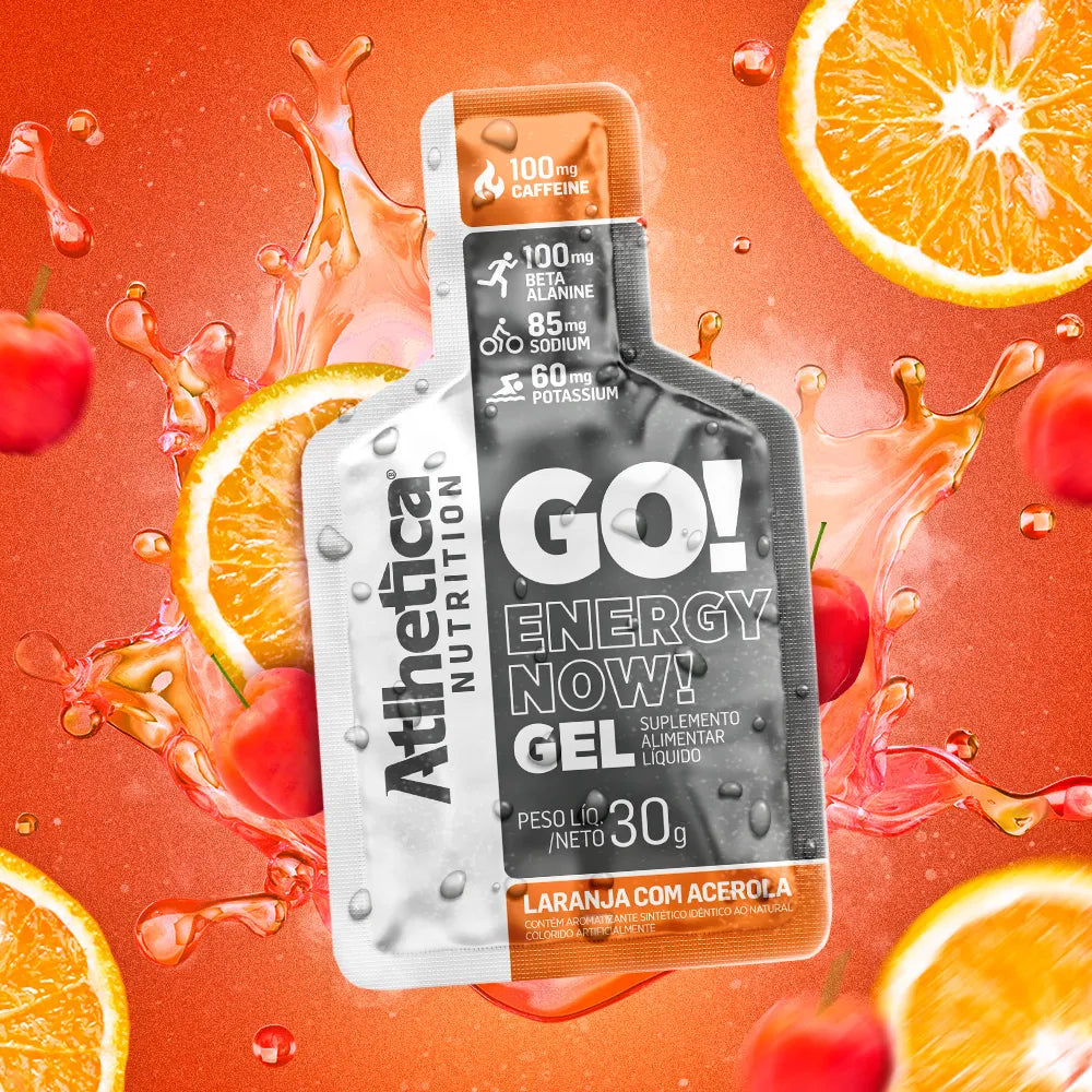 Go! Energy Now Gel Laranja com Acerola