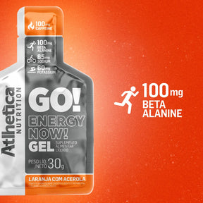 Go! Energy Now Gel Laranja com Acerola