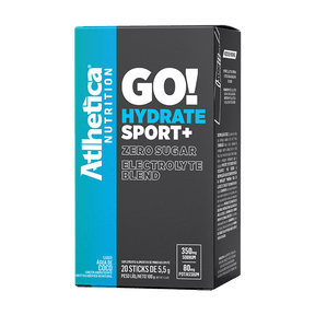 Eletrólitos Go! Hydrate Sport+ Caixa com 20 Sticks de 5,5g - Água de Coco