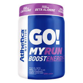 Suplemento Go! My Run Boost Energy+ 680g - Uva