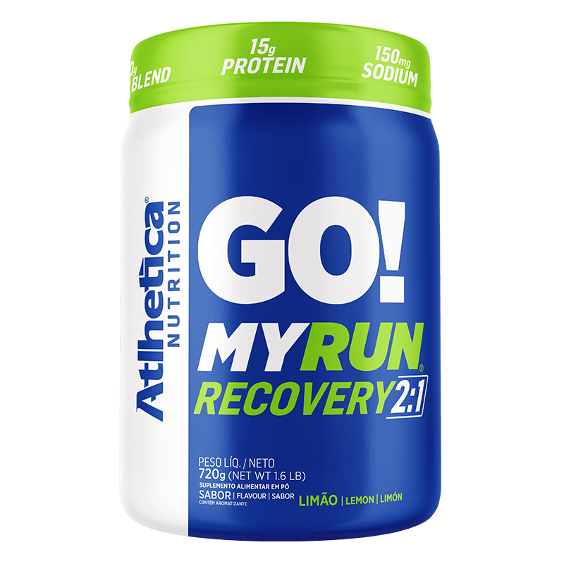 Suplemento Go! My Run Recovery 2:1 720g - Limão
