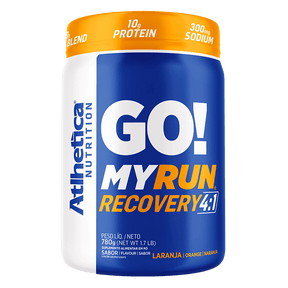 Suplemento Go! My Run Recovery 4:1 640g - Laranja