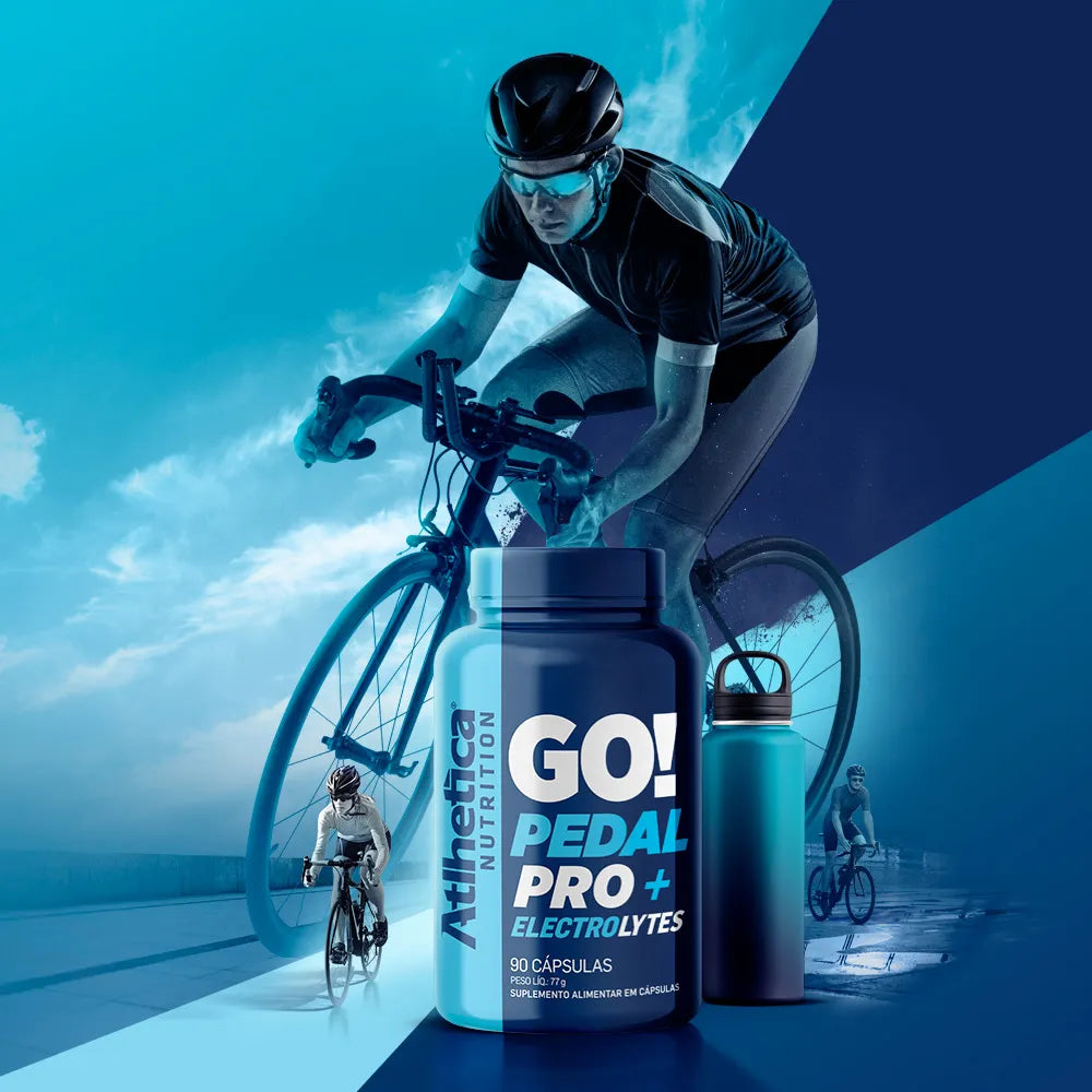 Eletrólitos Go! Pedal Pro+ Electrolytes - 90 Cápsulas