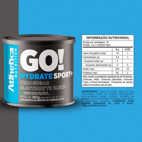 GO! Hydrate Sport+ Água de Coco (180g)