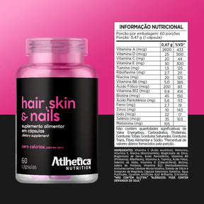 Suplemento Hair, Skin & Nails - 60 Cápsulas