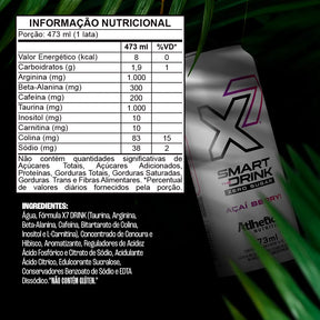 Energético X7 Smart The Drink Pack com 04 unidades de 473ml - Sortidos
