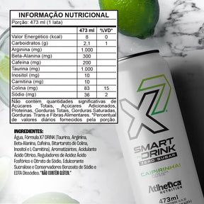 Energético X7 Smart The Drink 473ml - Caipirinha