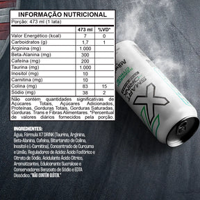 Energético X7 Smart The Drink Pack com 04 unidades de 473ml - Sortidos