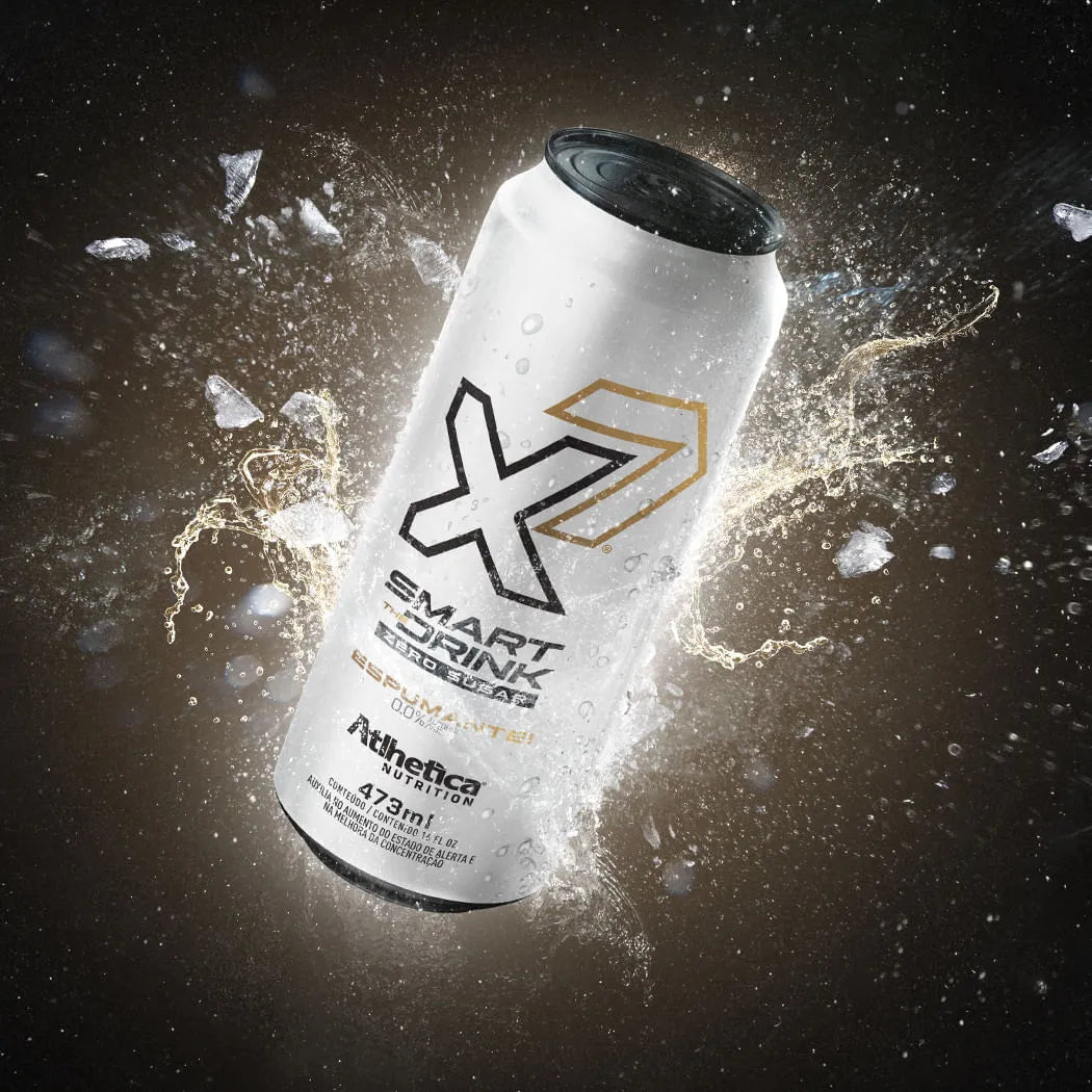 Energético X7 Smart The Drink Pack com 06 unidades de 473ml - Espumante